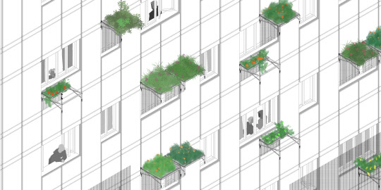 현대차그룹-로드아일랜드 디자인스쿨(RISD) 미래 도시 디자인 공동연구 '산업디자인+건축' 디자인 연구팀이 제안한 '햇빛을 찾아 스스로 이동하는 녹색 인프라' 디자인 프로젝트. 현대차 제공